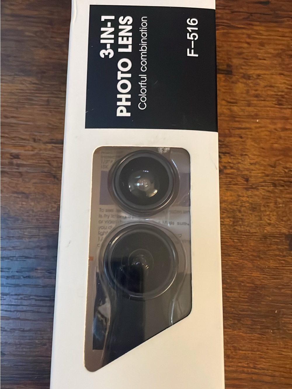 3-in-1 Photo Lens Kit - Black